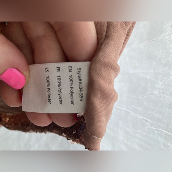 Revamped La Nuit Rose Gold Spaghetti Strap Bustier with Zipper! 3 XS, 2 S, 2 M! - Picture 9 of 13